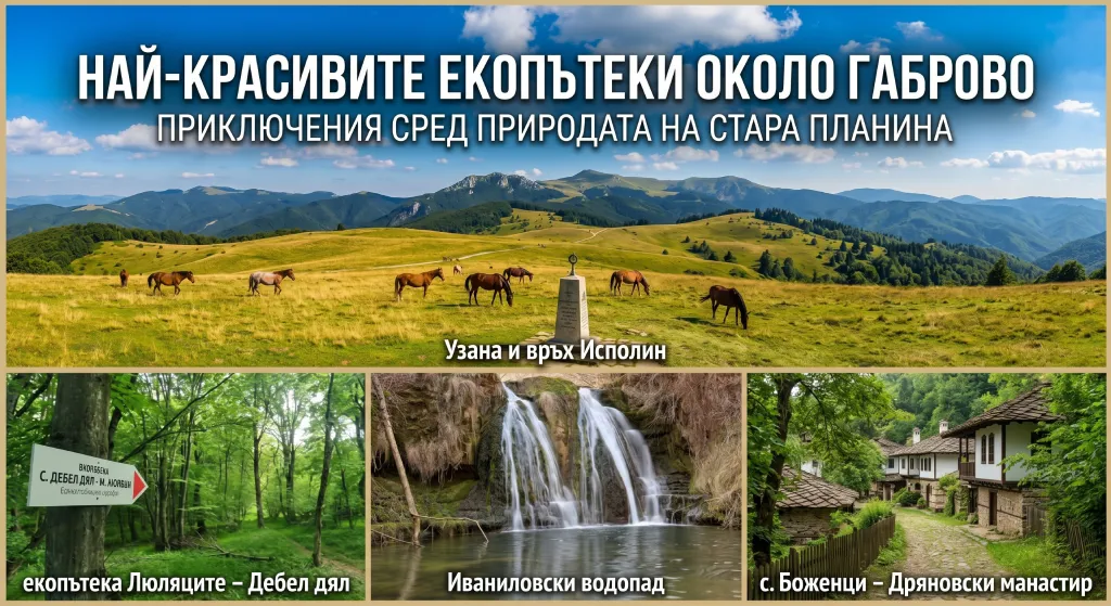 Най-красивите еко пътеки около Габрово